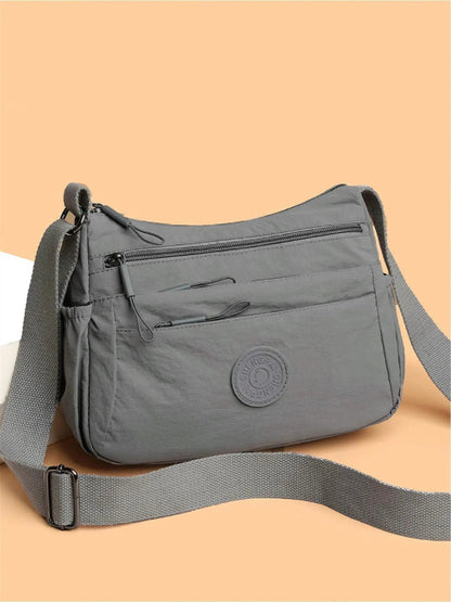 ✨ Women’s Solid Crossbody Bag – Leather, Compact, Adjustable, Stylish ✨