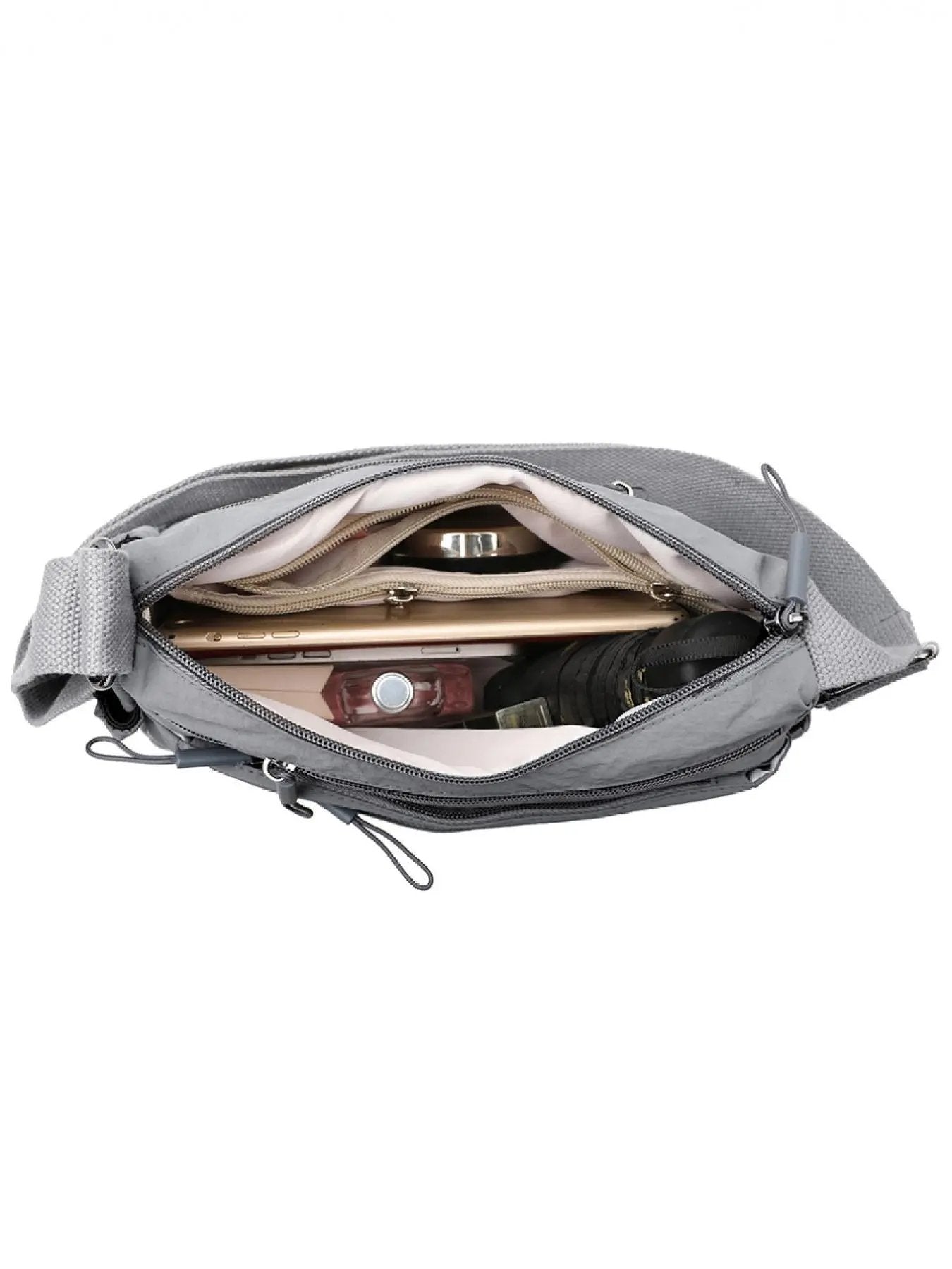 ✨ Women’s Solid Crossbody Bag – Leather, Compact, Adjustable, Stylish ✨