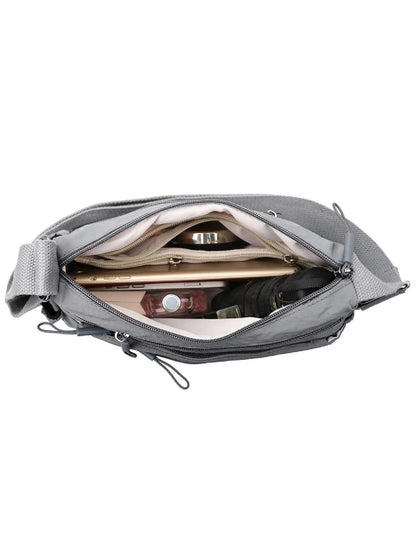 ✨ Women’s Solid Crossbody Bag – Leather, Compact, Adjustable, Stylish ✨