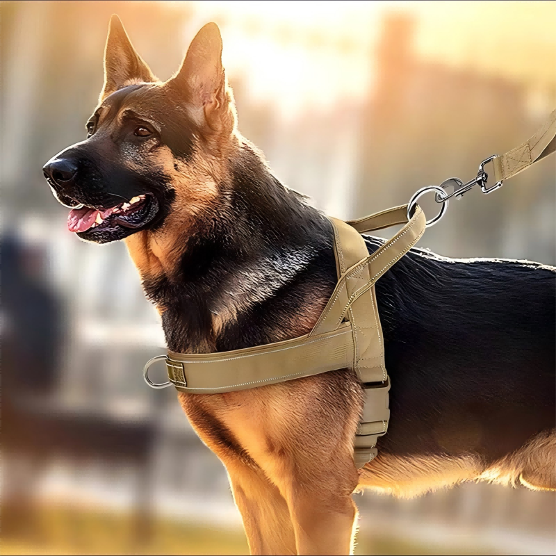 🏆LAST DAY SALE: ONLY ￡9.99!!🎁✨Heavy-Duty Tactical Dog Harness with Handle🐕
