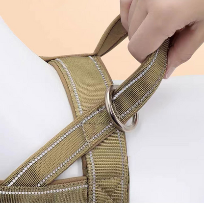 🏆LAST DAY SALE: ONLY ￡9.99!!🎁✨Heavy-Duty Tactical Dog Harness with Handle🐕