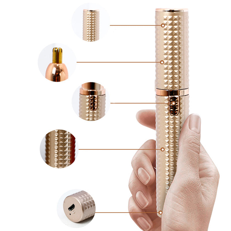 🥳2026 HOT SALE🥳💞50K+ SOLD!💄✨⚡Limited-time Special Price!!!🔥Portable multifunctional electric eyebrow trimmer