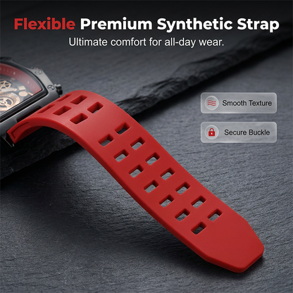 ⌚ Men's Tonneau Quartz Watch
