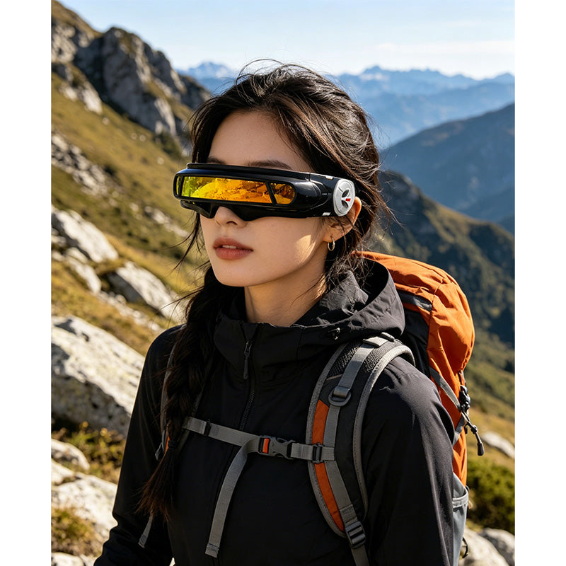✨ Retro Punk Sunglasses – UV400, Irregular Shape, 4 Colors ☀️
