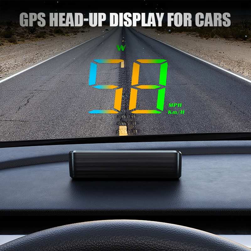 Car Head-Up Display with GPS