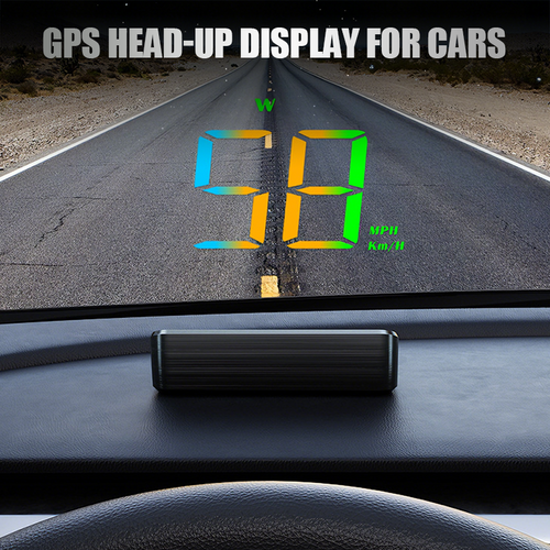 Car Head-Up Display with GPS