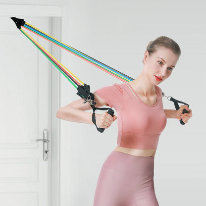 Build Your Dream Body Without a Gym  Adjustable Resistance Band Set for Full-Body Training Anywhere