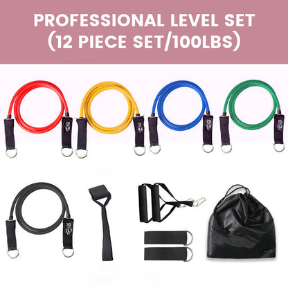 Build Your Dream Body Without a Gym  Adjustable Resistance Band Set for Full-Body Training Anywhere