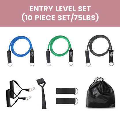 Build Your Dream Body Without a Gym  Adjustable Resistance Band Set for Full-Body Training Anywhere