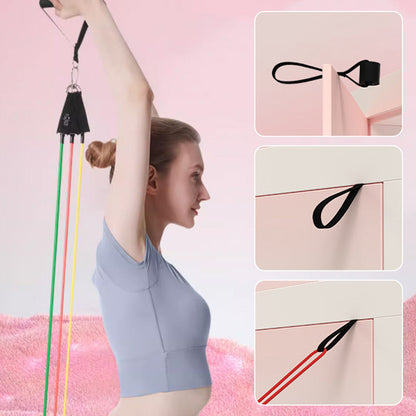 Build Your Dream Body Without a Gym  Adjustable Resistance Band Set for Full-Body Training Anywhere