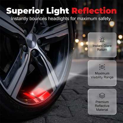 🥳2026 HOT SALE🚗Wheel Rim Reflective Stripes – Peel & stick, bright at night. Safer driving, instant style. 🛡️🌙