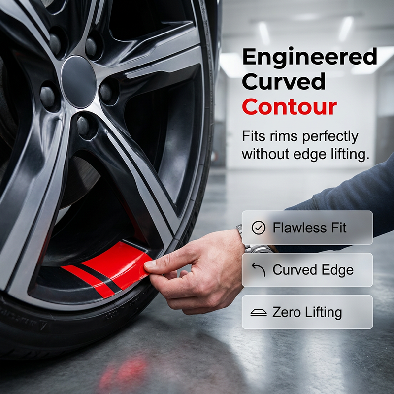 🥳2026 HOT SALE🚗Wheel Rim Reflective Stripes – Peel & stick, bright at night. Safer driving, instant style. 🛡️🌙