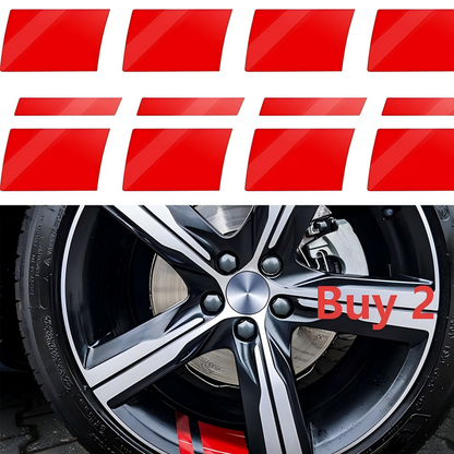 🥳2026 HOT SALE🚗Wheel Rim Reflective Stripes – Peel & stick, bright at night. Safer driving, instant style. 🛡️🌙