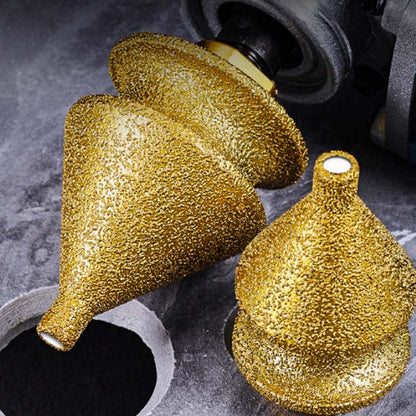 ⚙️✨Diamond Chamfering Bit for Grinder – Multi-Function, Brazed Diamond, Universal Fit 💎