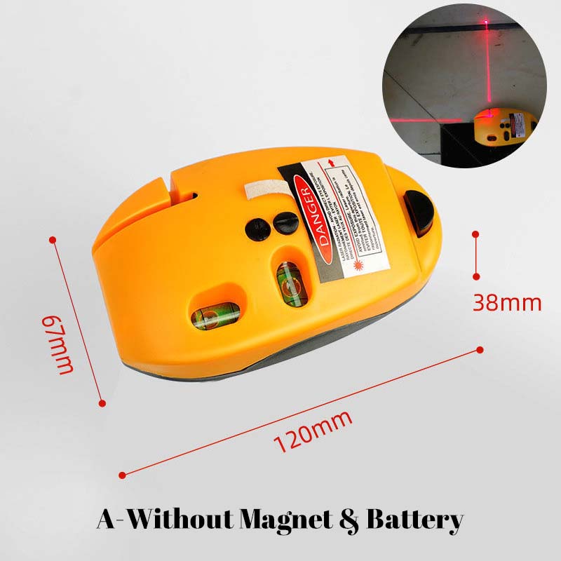 🥳2026 HOT SALE🔨90° Infrared Level – Bright laser, right angle precision. Perfect for tiling, framing & hanging art. Level up your DIY game! 🖼️✨