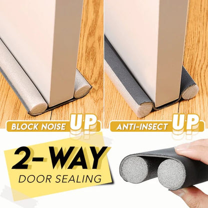 🔥Door Bottom Seal Strip Stopper✨4PCS Whole House Kit, Fits All Door Thicknesses