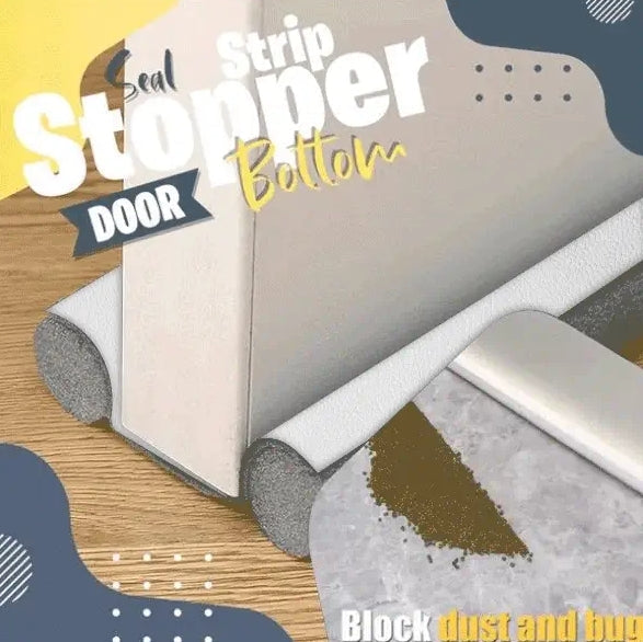 🔥Door Bottom Seal Strip Stopper✨4PCS Whole House Kit, Fits All Door Thicknesses