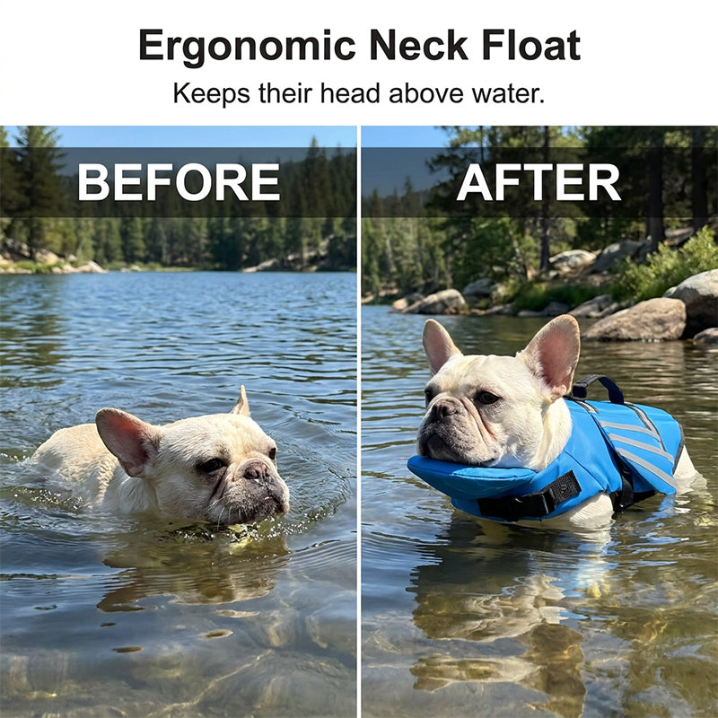🥳2026 HOT SALE🥳💞50K+ SOLD!🐕👼 49% OFF! Reflective Angel Wing Dog Life Jacket – High‑buoyancy, quick‑rescue handle & breathable mesh. Reflective strips for evening swims. Safe & adorable! 🌊✨