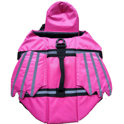 🥳2026 HOT SALE🥳💞50K+ SOLD!🐕👼 49% OFF! Reflective Angel Wing Dog Life Jacket – High‑buoyancy, quick‑rescue handle & breathable mesh. Reflective strips for evening swims. Safe & adorable! 🌊✨