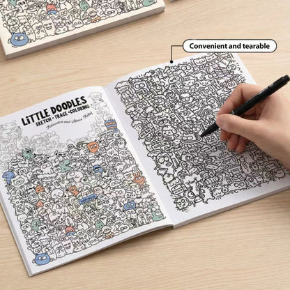 🎨 Creative Doodle Art Coloring Book