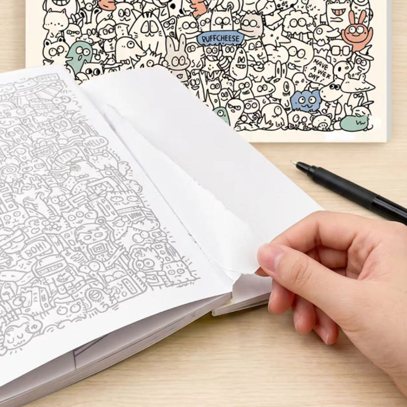 🎨 Creative Doodle Art Coloring Book