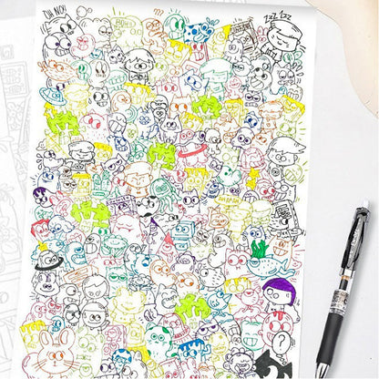 🎨 Creative Doodle Art Coloring Book