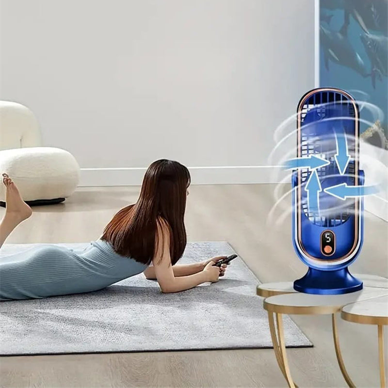 🥳2026 HOT SALE🥳💞50K+ SOLD!💨🌙 49% OFF! Portable Table Fan – 5 speeds, ultra‑quiet, gentle breeze. Perfect for bedroom or office. Stay cool without noise! 😴✨