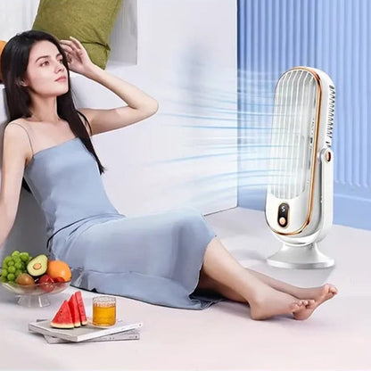 🥳2026 HOT SALE🥳💞50K+ SOLD!💨🌙 49% OFF! Portable Table Fan – 5 speeds, ultra‑quiet, gentle breeze. Perfect for bedroom or office. Stay cool without noise! 😴✨