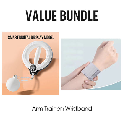 360° Hand Crank Arm & Forearm Trainer with Smart Counter