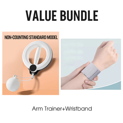 360° Hand Crank Arm & Forearm Trainer with Smart Counter