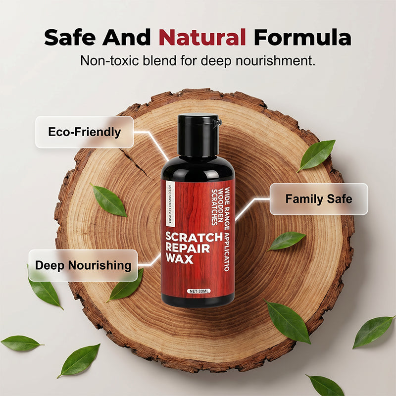 🥳2026 HOT SALE🪵🔧 Scratch Repair Wax – Instantly fills scratches & scuffs on wood floors & furniture. Restores natural grain, no need to replace! 💰✨