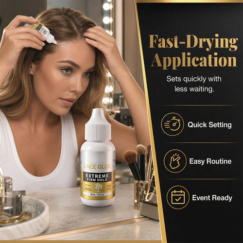 📢📢48% OFF !! ⏰Strong Hold Lace Wig Glue & Remover Combo | Waterproof Long Lasting Wig Adhesive