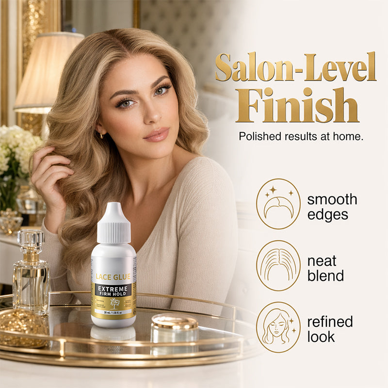 📢📢48% OFF !! ⏰Strong Hold Lace Wig Glue & Remover Combo | Waterproof Long Lasting Wig Adhesive