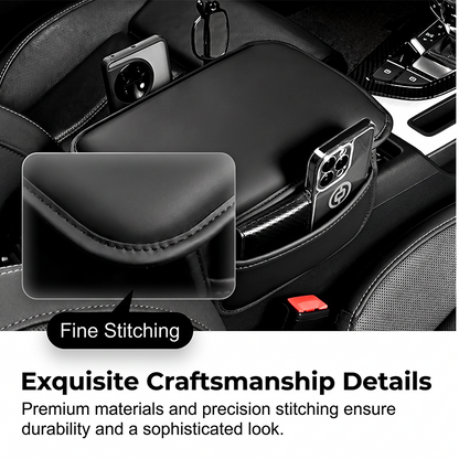 🔥50% OFF NOW🚗Car Center Console Armrest Cover with Side Storage Pockets, Soft Protective Cushion Organizer