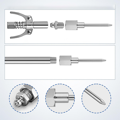 Grease Gun Needle Nozzle Set – Precision Lubrication Made Easy 🔧