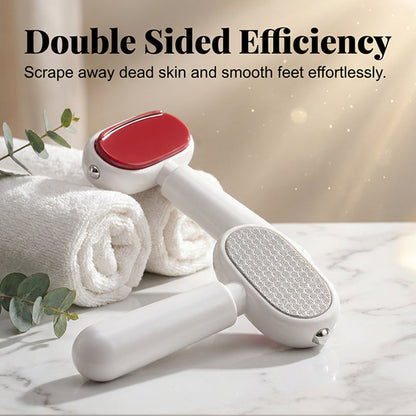 🏆 Double-Sided Foot Scraper – Easily Removes Calluses and Dead Skin ✨🦶