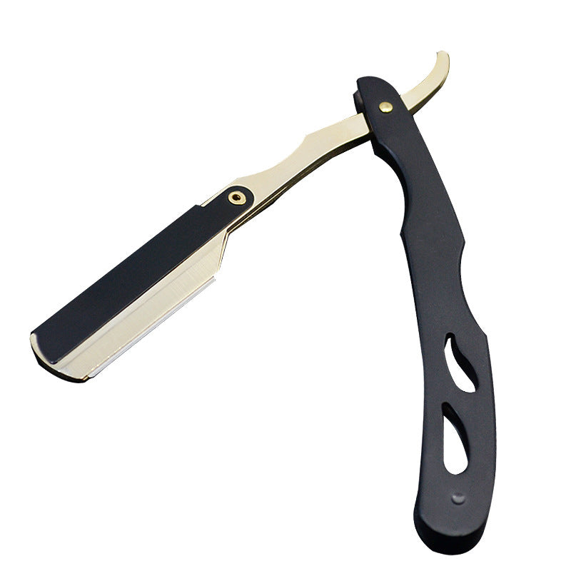 🪒 LIMITED‑TIME 50% OFF! ✨ Manual Foldable Straight Razor Holder – Ergonomic, Durable, Quick‑Load ✨