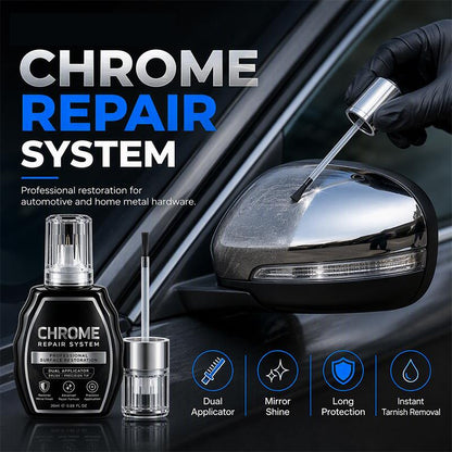 ✨🚗 Chrome Repair & Touch-Up Pen – Silver Finish Restorer for Worn Automotive Trim