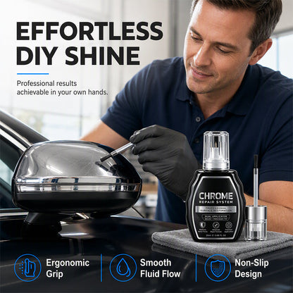 ✨🚗 Chrome Repair & Touch-Up Pen – Silver Finish Restorer for Worn Automotive Trim
