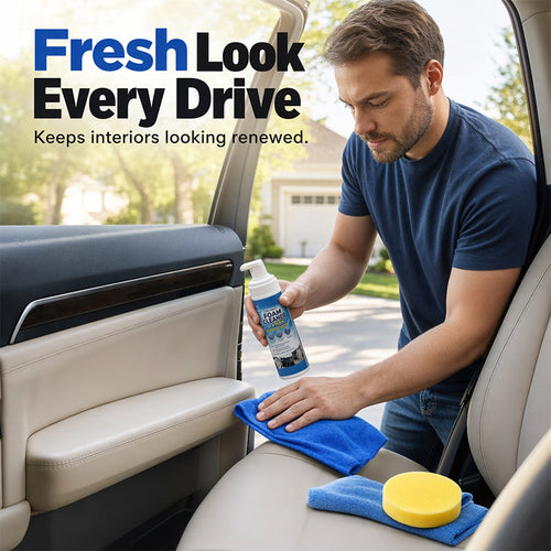 🫧🚘 Car Interior Cleaning Foam 150ml – Quick Care for Seats, Panels & Trim