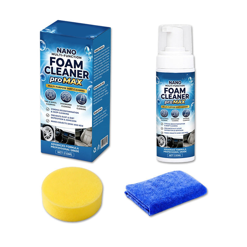 🫧🚘 Car Interior Cleaning Foam 150ml – Quick Care for Seats, Panels & Trim