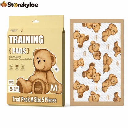 🐾🖤 Thickened Charcoal Pet Pee Pads – Fast Absorbing & Odor-Control Design - Yellow - Pets